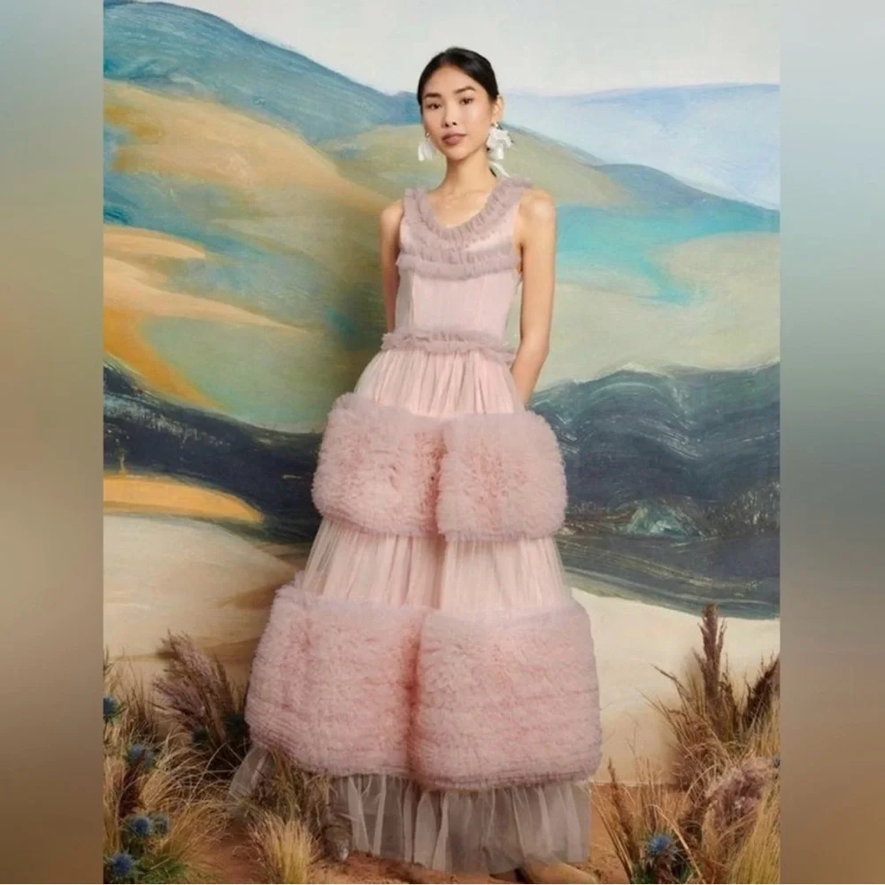 Sister Jane Montana Pink Tulle Dress - Picture 1 of 2